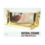 TeOra Store Seramik Kil Hamuru,kırmızı/terracotta 1000 Gr(1 Kg) Fırınlamaya Gerek Olmayan Güzel Sanatlar Figür Heykel Modelleme Oyun ve Montessori Sınıfları Için Toksik Olmayan Doğal Kil - Option-1 - 0-Kahverengi