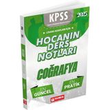 Teorem Yayıncılık Hocanın Ders Notları Coğrafya