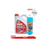 Teos -40° Organik Kırmızı Antifriz 3 LT + 1 LT Cam Suyu Hediye