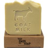 Teos Soap 100 Doğal El Yapımı Keçi Sütü Sabunu 180GR - Seferihisar Zeytinyağı
