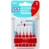 Tepe 6'lı Kırmızı 0.5 mm Blisterli Arayüz Fırçası