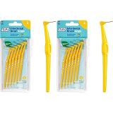 TePe Angle Saplı Arayüz Fırçası, Sarı, 0.7mm (2 paketi)