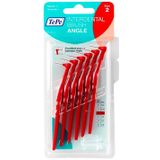 Tepe Angle T119 0.5 mm Kırmızı 6'lı Arayüz Diş Fırçası