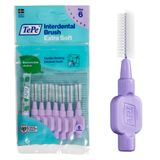 TePe Arayüz Fırçası, Ekstra Yumuşak, Mor, 1.1mm/ISO 6, 8 adet | Plak Temizleme, Diş Aralarında Etkili Temizlik, Hassas Diş Eti ve Dişler İçin, Geniş Aralıklar İçin Fırça
