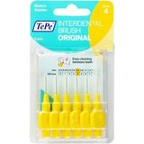 Tepe Arayüz Fırçası Sarı 0,7 mm Yumuşak Kıllı 6'lı Paket Hassas Diş Etleri İçin Uygun
