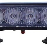 Tepe çakar lamba mıknatıslı vantuzlu 21 fonksiyonlu 15,5cm 6 ledli kırmızı-mavi usb-fiş şarjlı-kumandalı adet / LAPA1
