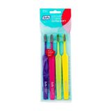 Tepe Colour Compact 4'lü Diş Fırçası T-196 Ekstra Yumuşak Kıllar ile Hassas Temizlik