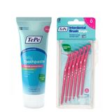 Tepe Daily 75 ml Diş Macunu ve Pembe 0.4 mm 6'lı Arayüz Fırçası