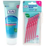 Tepe Daily Diş Macunu 75 ml - Arayüz Fırçası Pembe 0.4 mm 6'lı