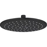 Tepe Duş Başlığı Oval Ø23 cm KTD121 (Siyah)