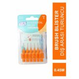 Tepe Interdental Brush Original Turuncu 0.45 mm 6'lı Arayüz Fırçası