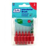 TePe T182 0,5 Mm Kırmızı 6'lı Arayüz Diş Fırçası