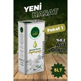 Tepeköy Naturel Sızma Soğuk Sıkım Zeytinyağı 5 Lt %0,2 Asit Oranı ile Doğal Lezzet