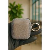 Tepex Airpods 1.nesil / Airpods 2.nesil Uyumlu Simli Özel Yapım Şık Airpods Kılıfı... - Kahverengi