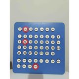 Tepol Ahşap Tasarım Şık Dekor Takvim 35*35