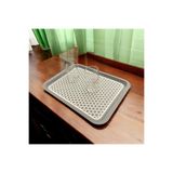 Tepsi, Kaydırmaz Dikdörtgen Tepsi Büyük Boy 32 x 44 cm Çok Renkli