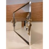 Tepsi Pirinç Gala Model Gümüş Büyükboy 40X27 cm