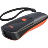 Tera 1300 Kablosuz 1d 2d Qr Barkod Okuyucu | Mini Taşınabilir 3in1 (Bluetooth, 2.4g, Usb) | Cep Tipi El Tarayıcı | Zaman Damgalı - Turuncu - Siyah
