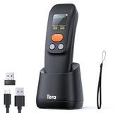 Tera 1600 Kablosuz 1d 2d Qr Barkod Okuyucu | Ergonomik El Tipi 3in1 (Bluetooth, 2.4g Kablosuz, Usb) | Süper Kod Çözme Cmos Sensörlü Tarayıcı