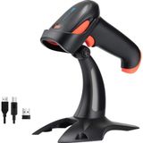 Tera HW0002 Kablosuz Barkod Okuyucu, 1d/2d/qr Kod Tarayıcı, Bluetooth/2.4g/usb 3'ü 1 Arada, Titre