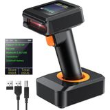 Tera HW0006 / 2d Wireless Barcode Scanner With Display Screen – Bluetooth, 2.4g & USB 3-In-1 Kablo - Genel - Renkli