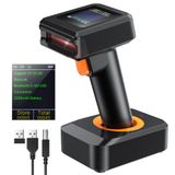Tera HW0006 | 2D Wireless Barcode Scanner with Display Screen – Bluetooth, 2.4G & USB 3-in-1 Kablosuz El Tipi Barkod Okuyucu