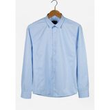 Terapi Men 22Y-4300632-1 Mavi Ekstra Slim Fit Uzun Kollu Takım Elbise Erkek Gömleği