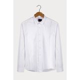 Terapi Men Erkek Slim Fit Çizgi Detaylı Gömlek 7Y-4300105-2 - Beyaz