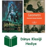 Teras Kitap Harry Potter Film Dehlizi Kitap 1 - Orman, Göl ve Gök Yaratıkları + Geometri + Dünya Klasiği Hediye - Hayır