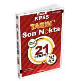 Tercih Akademi 2021 KPSS Tarihte Son Nokta Çözümlü 21 Deneme (Kapak değişebilir)