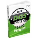 Tercih Akademi 2022 DGS Paragraf Sözel Bölüm 16 x 20 Deneme