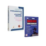 Tercih Akademi Yayınları Cesur Öztürk-Fundamentals Of Academic English-YDS-YÖKDİL YDS Soru Bankası Seti(2Kitap)-2026