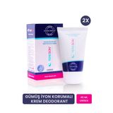 Tereson Krem Deodorant Gümüş İyon Korumalı 40 ml × 2