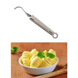 Tereyağ Çekeceği Paslanmaz Çelik Tereyağ Kaşığı Sunum Kaşığı 21 Cm