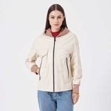 Tergan Bej Deri-Tekstil Kadın Deri Mont - K23KDM320390-Q3W - Bej_Q3W