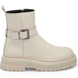 Tergan Bej Hakiki Deri Kadın Bot - K25K1BT68305-A25 - Bej-A25