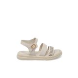 Tergan Bej Hakiki Deri Kadın Sandalet - K25Y1SN67892-S5Y