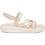 Tergan Bej Hakiki Deri Kadın Sandalet - K25Y1SN68108-A25 - Bej_A25