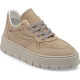 Tergan Bej Hakiki Nubuk Deri Kadın Sneaker - K24S1AY67591-A40 - Gri_A40