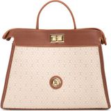 Tergan Bej Print Kadın Çapraz Askılı Çanta - S26Y1PR09199-E52 - Bej_E52
