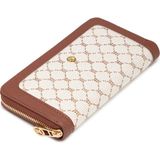 Tergan Bej Print Kadın Cüzdan - S1CB00055826-E52 - Bej_E52