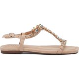 Tergan Bej Tekstil Kadın Sandalet - K26Y1SN68730-L0Q - Bej_L0Q