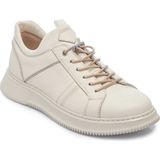 Tergan Beyaz Hakiki Deri Erkek Sneaker - E25S1AY57543-N3O - Beyaz_N3O