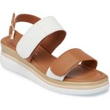 Tergan Beyaz Hakiki Deri Kadın Sandalet - K25Y1SN67854-L40