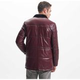 Tergan Bordo Hakiki Deri Erkek Hakiki Deri Kaban - E23KDM310461-Q4N - Bordo_Q4N - 3XL