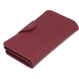 Tergan Bordo Hakiki Deri Kadın Cüzdan - S1CB00005767-D8M - Bordo_D8M