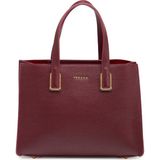 Tergan Bordo Hakiki Deri Kadın Omuz Çantası - S26Y1BC80487-M71 - Bordo_M71