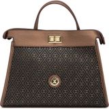 Tergan Bronz Print Kadın Çapraz Askılı Çanta - S26Y1PR09199-R7P - Bronz_R7P