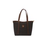 Tergan Bronz Print Kadın Omuz Çantası - S1WPR0000804-R7P