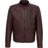 Tergan E22KDM310381-R4X Bordo Hakiki Deri Erkek Mont